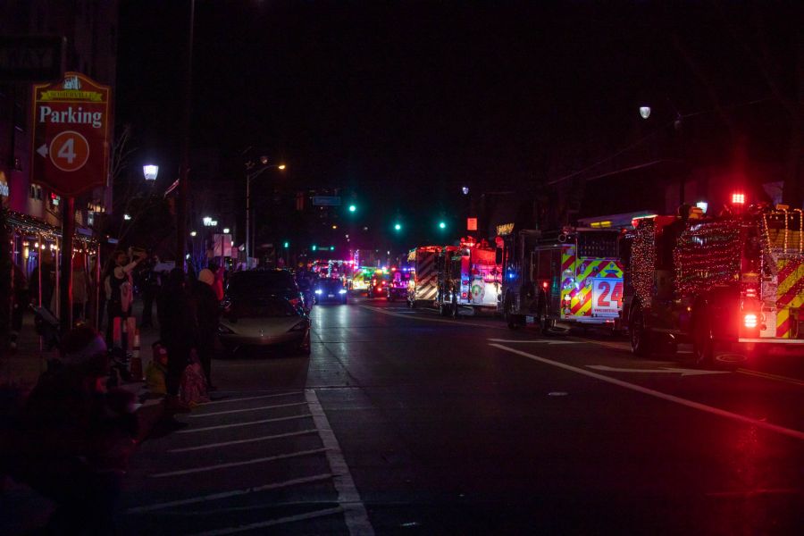 Somerville New Jersey Holiday Parade and First Responders Night in