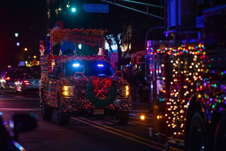 Somerville New Jersey Holiday Parade and First Responders Night in