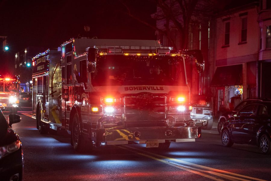 Somerville New Jersey Holiday Parade and First Responders Night in